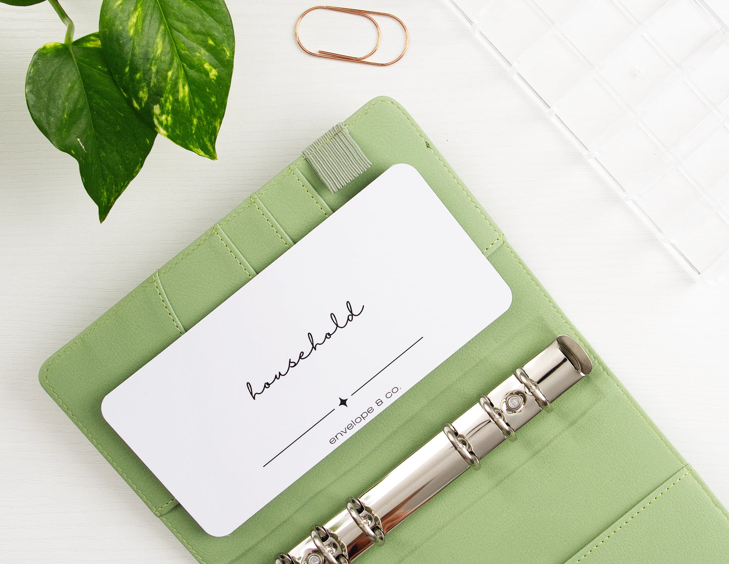 Minimalist Envelope Inserts Cursive (Customizable)