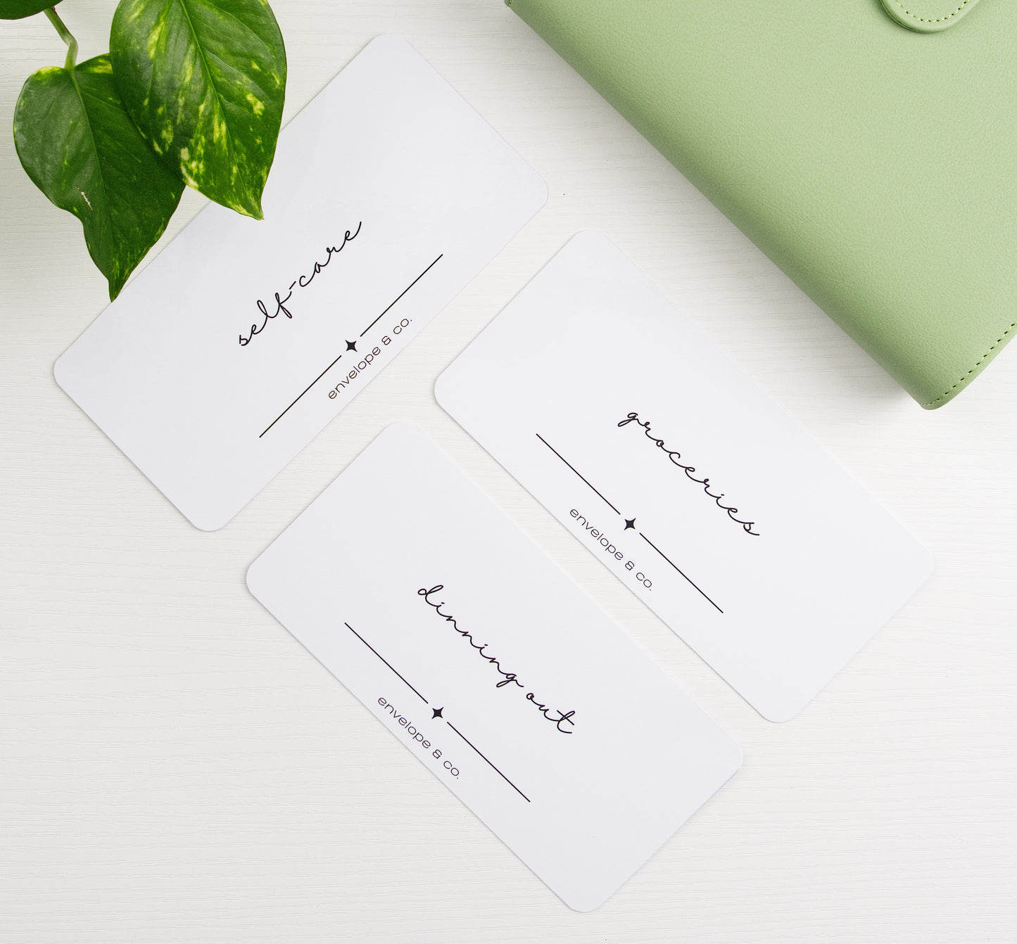 Minimalist Envelope Inserts Cursive (Customizable)
