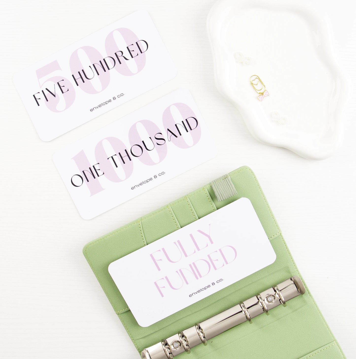 Pink Minimalist Placeholder (Set of 3)