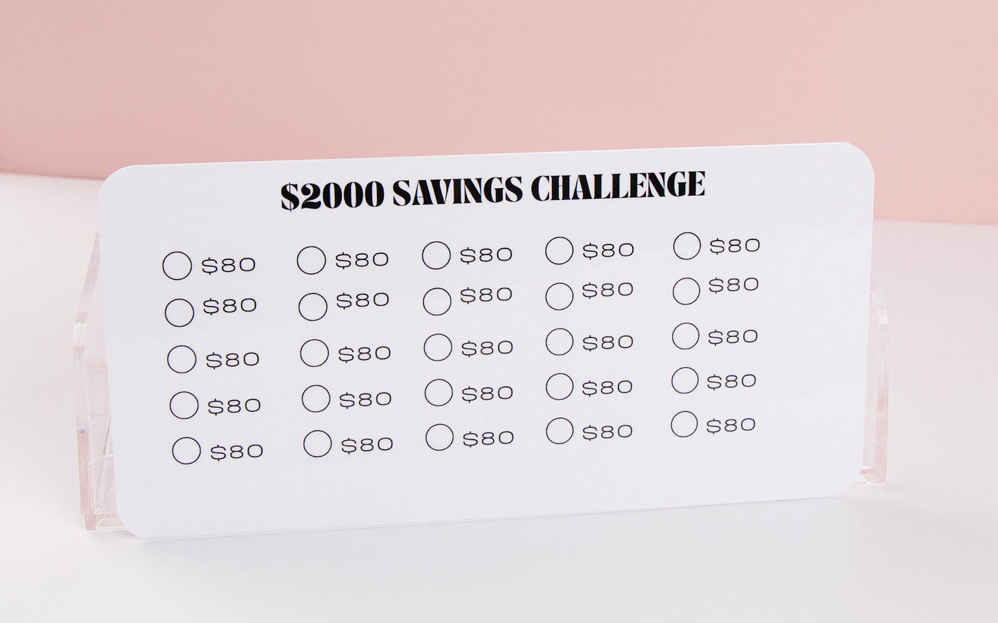 2k Savings Challenge