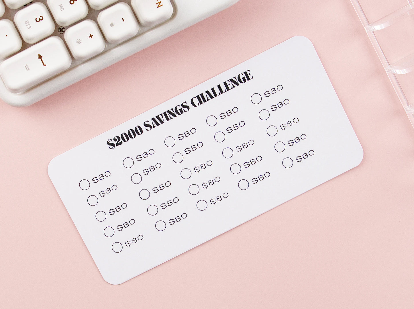 2k Savings Challenge