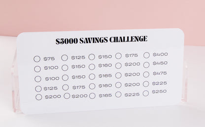 5k Savings Challenge