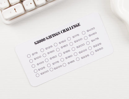 5k Savings Challenge